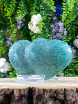 Elements of Avebury Amazonite Double Heart