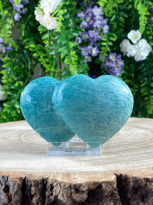 Elements of Avebury Amazonite Double Heart