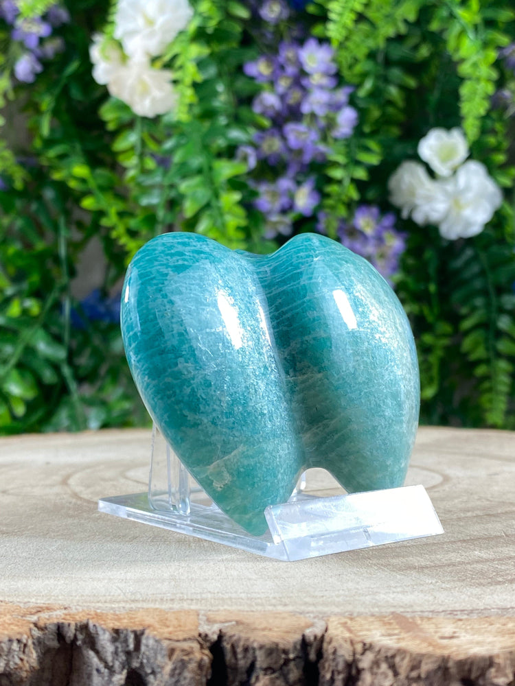 Elements of Avebury Amazonite Double Heart