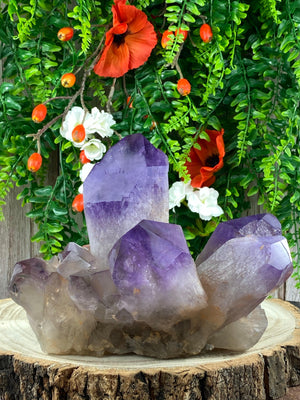 Elements of Avebury Crystals Amethyst Cluster