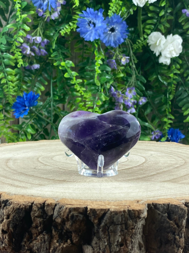 Elements of Avebury Amethyst Heart