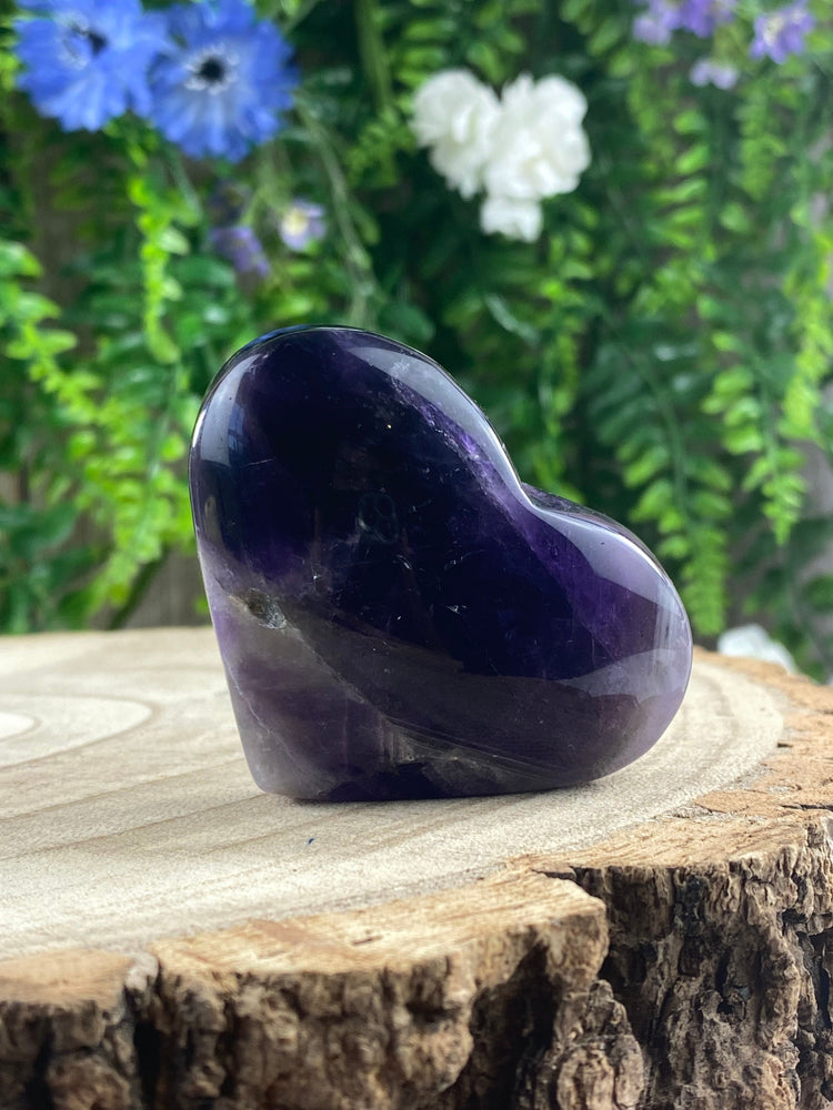 Elements of Avebury Amethyst Heart