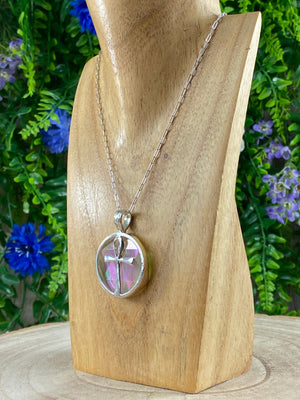 Elements of Avebury Angel Aura Ankh Pendant