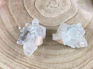 Elements of Avebury Crystal Apophyllite with Stilbite Cluster