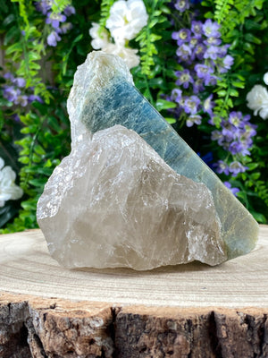 Elements of Avebury Aquamarine In A Quartz Matrix