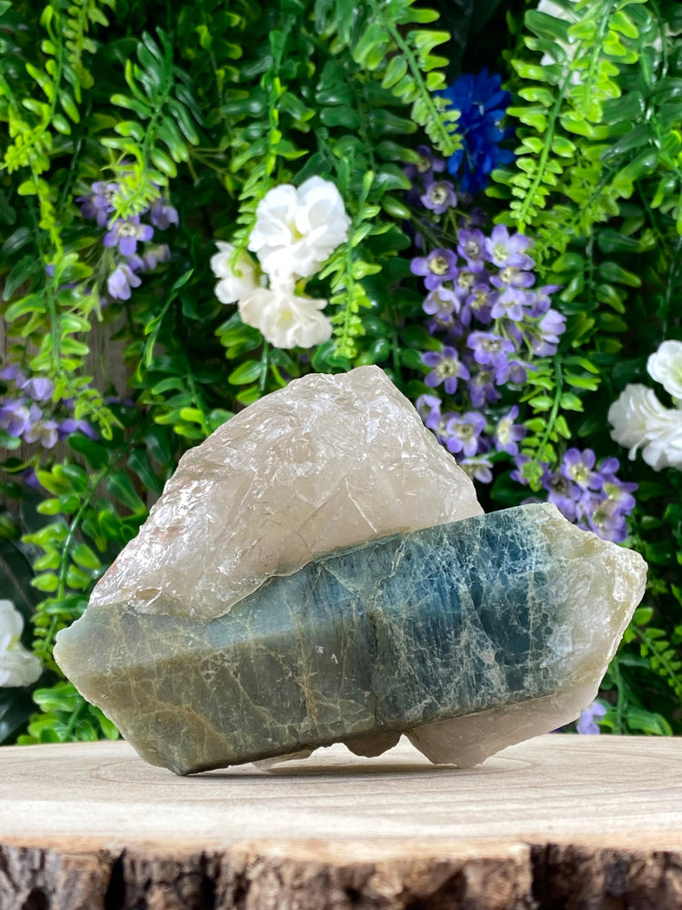 Elements of Avebury Aquamarine In A Quartz Matrix