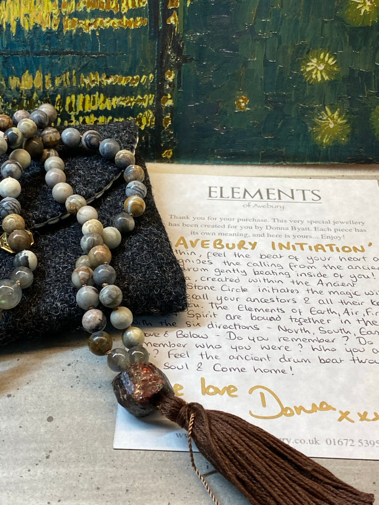 Elements of Avebury Jewellery ‘Avebury Initiation’ Mala