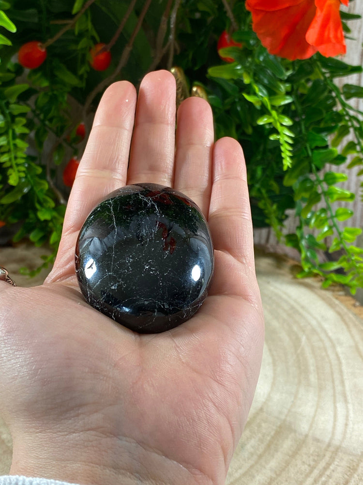 Elements of Avebury Crystal Black Tourmaline Palmstone