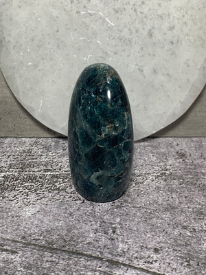Elements of Avebury Crystal Blue Apatite Freeform
