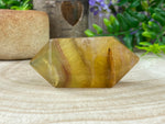 Chinese Yellow Fluorite Double Terminated