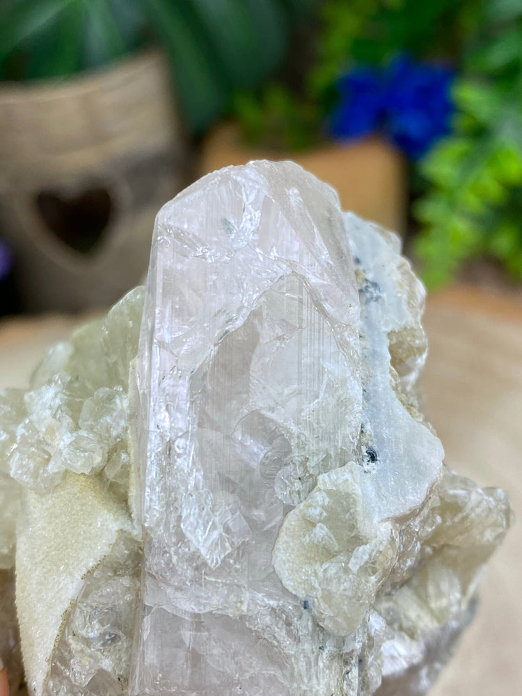Elements of Avebury Crystal Danburite On Calcite Bed