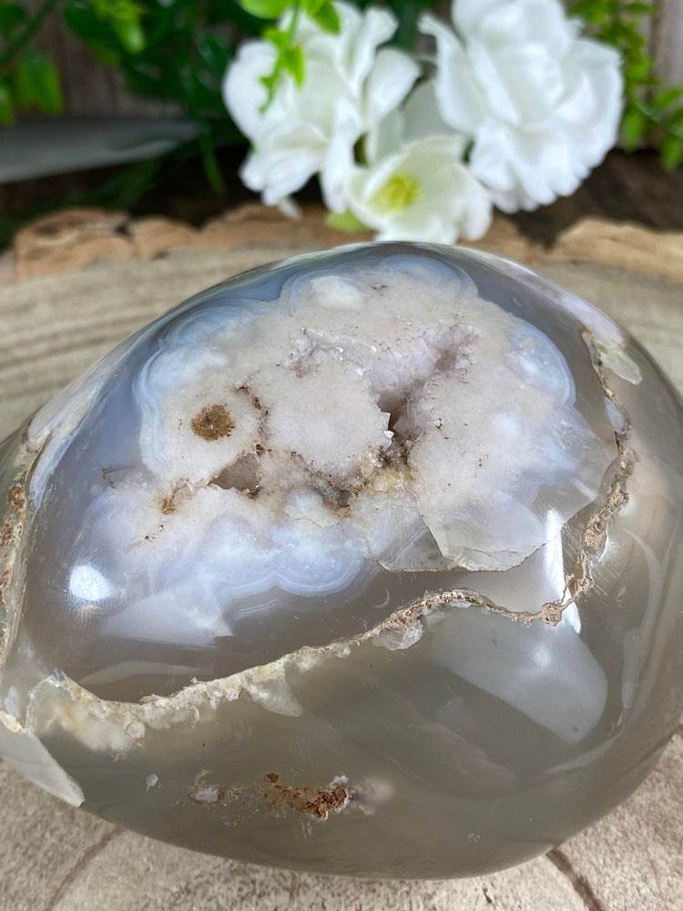 Elements of Avebury Crystal Flower Agate