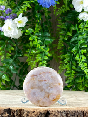 Elements of Avebury Crystals Flower Agate Palm Stone