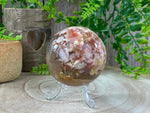 Flower Agate Sphere