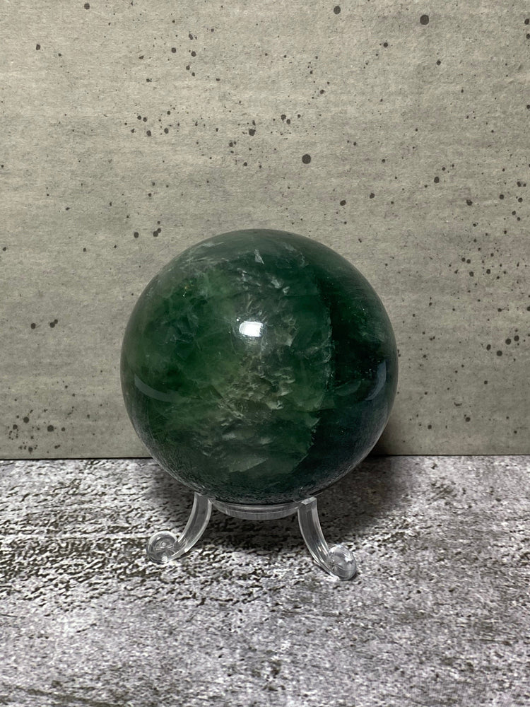 Elements of Avebury Crystal Fluorite Sphere