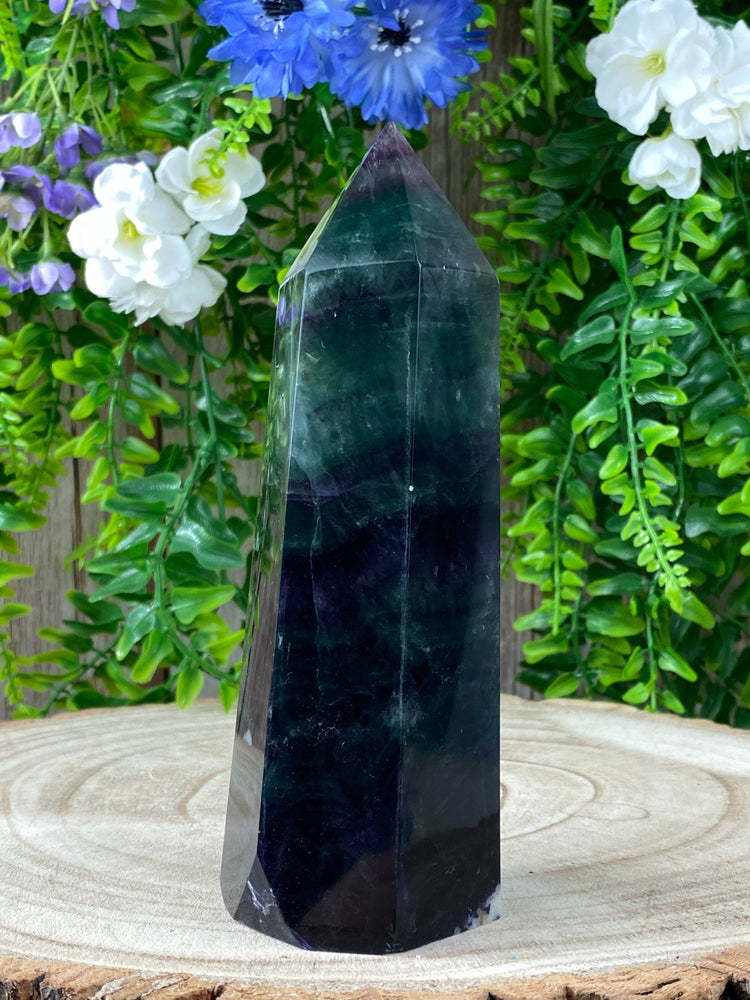 Elements of Avebury Crystals Fluorite Tower