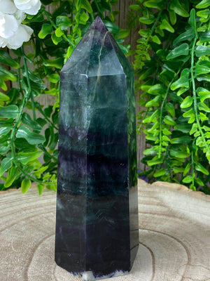 Elements of Avebury Crystals Fluorite Tower