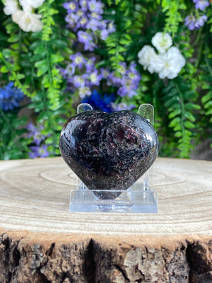 Elements of Avebury Garnet Heart