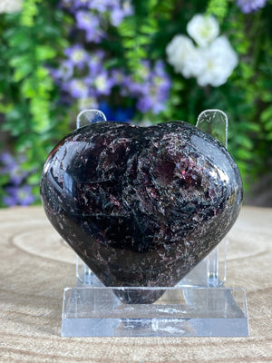 Elements of Avebury Garnet Heart