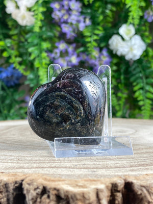 Elements of Avebury Garnet Heart