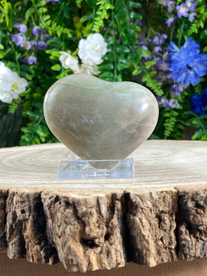 Elements of Avebury Green Moonstone Heart