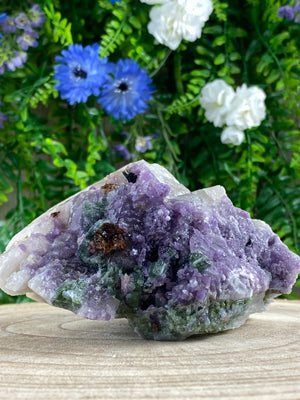 Elements of Avebury Green Tourmaline and Lepidolite