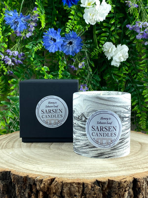 Elements of Avebury Honey and Tobacco Leaf Handcrafted Candle