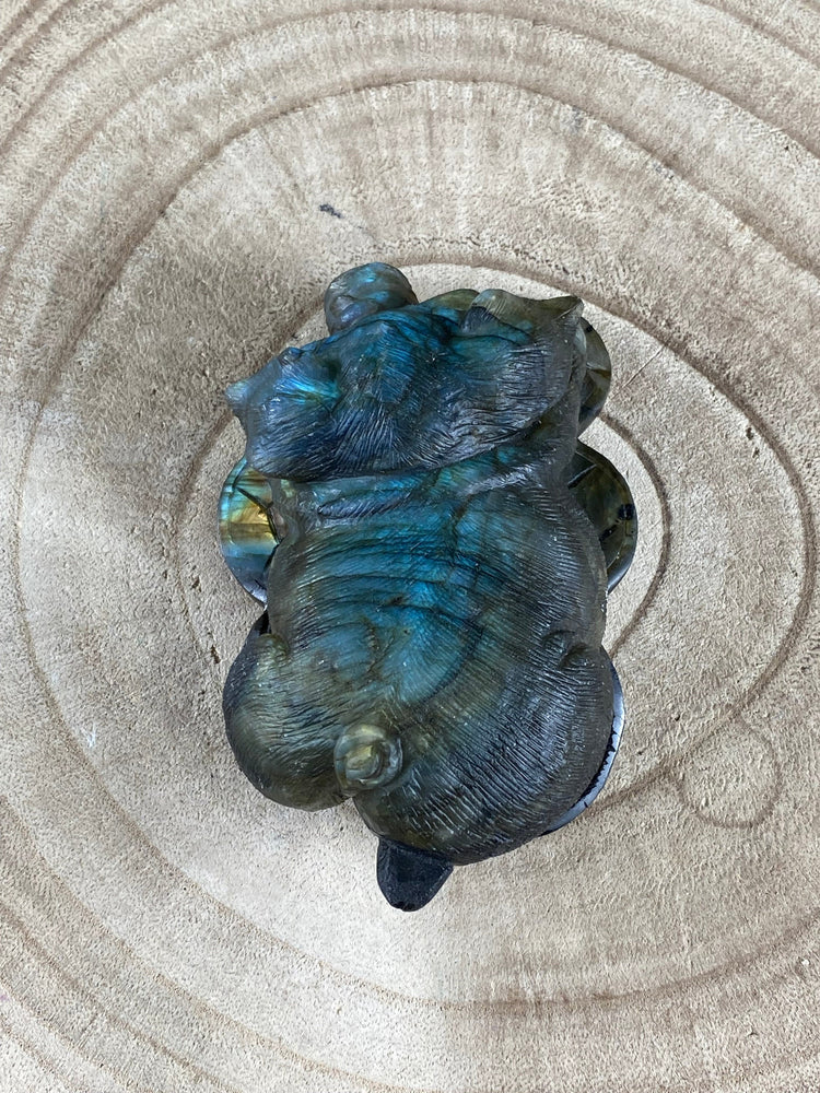 Elements of Avebury Labradorite Pig Carving