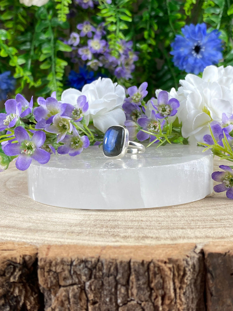 Elements of Avebury Labradorite Ring