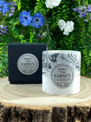 Elements of Avebury Lemongrass and Ginger Handcrafted Candle