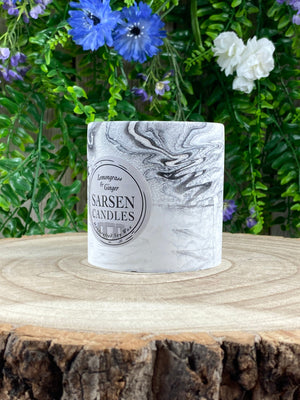 Elements of Avebury Lemongrass and Ginger Handcrafted Candle