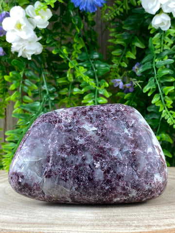 Elements of Avebury Crystals Lepidolite Freeform