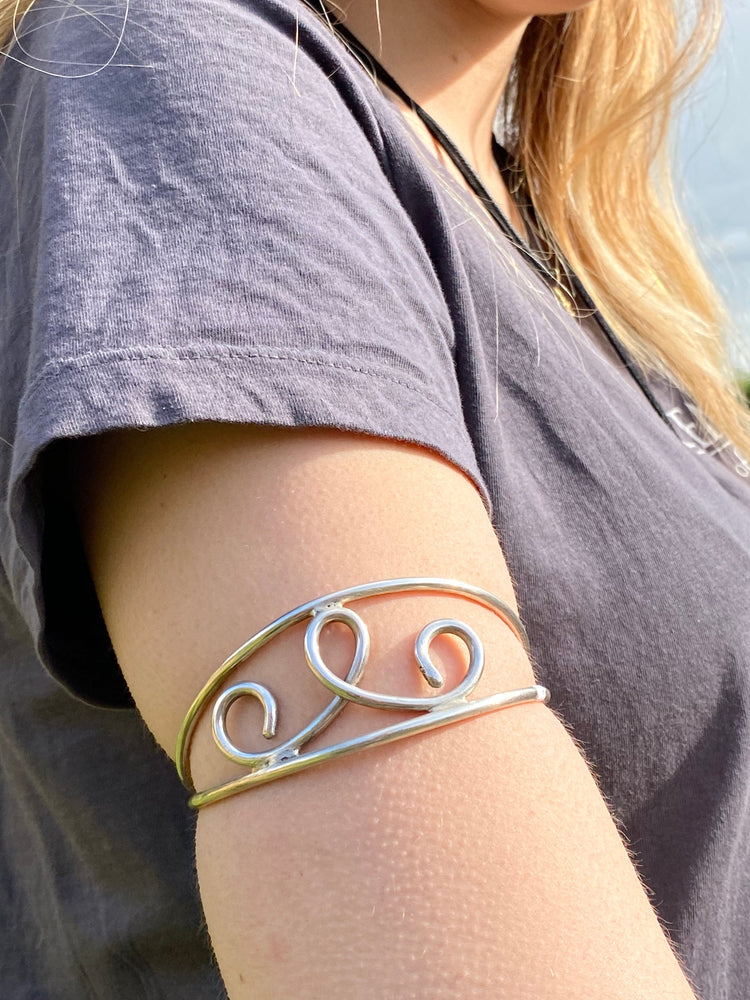 Elements of Avebury Looped Arm Cuff