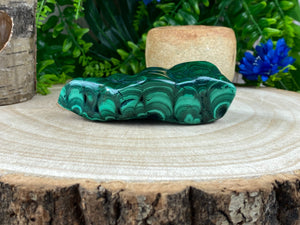 Elements of Avebury Crystal Malachite Freeform