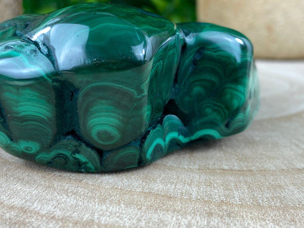 Elements of Avebury Crystal Malachite Freeform