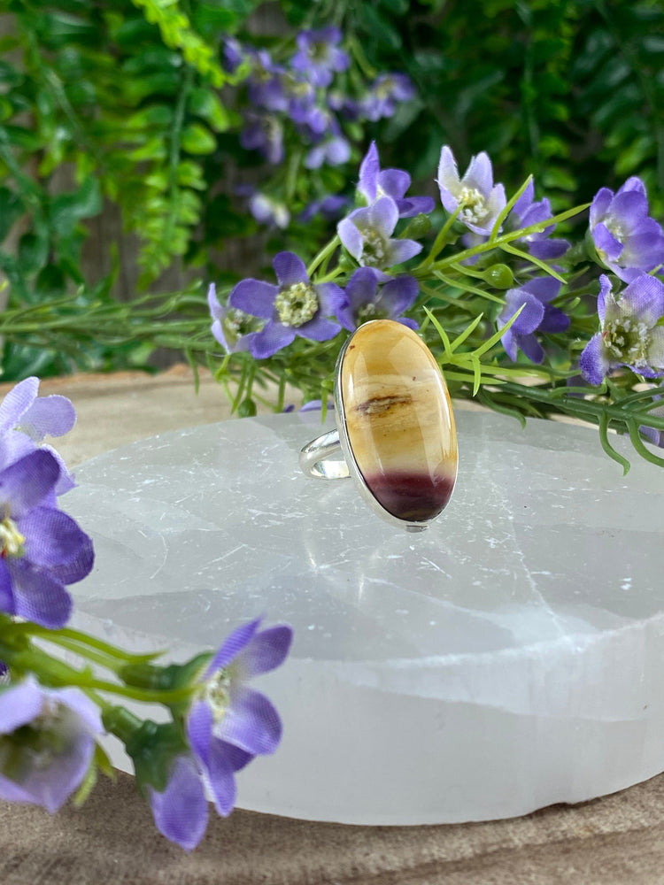 Elements of Avebury Mookaite Ring