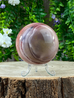 Elements of Avebury Crystals Mookaite Sphere