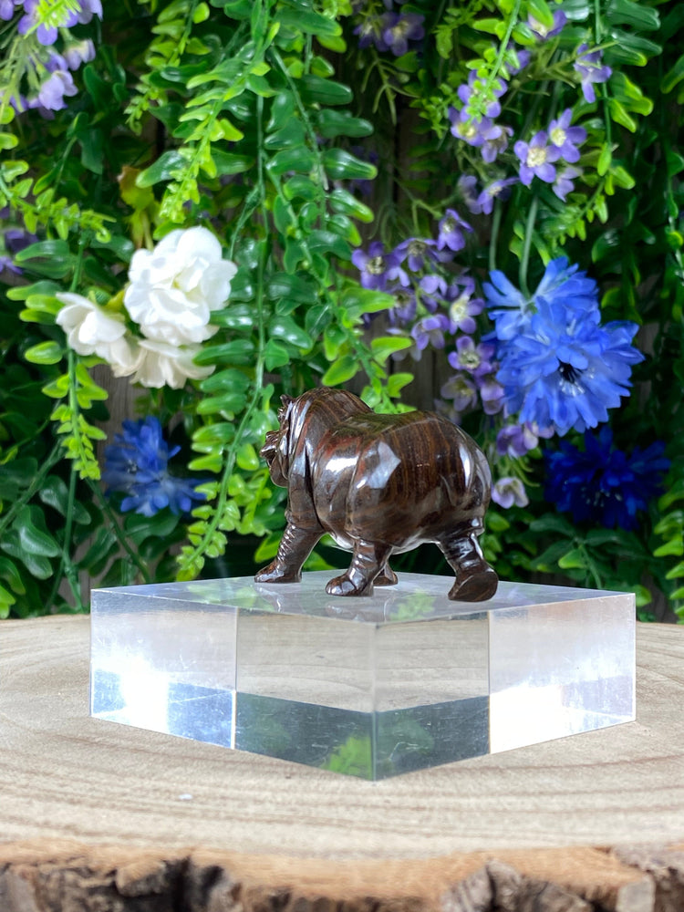 Elements of Avebury Opal Hippopotamus Carving