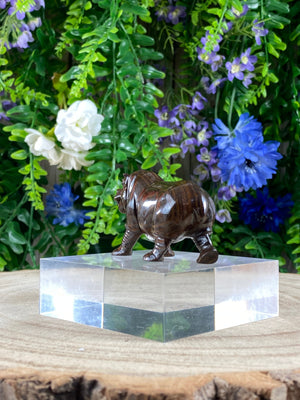 Elements of Avebury Opal Hippopotamus Carving