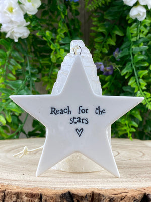 East of India East of india Porcelain Hanging Star