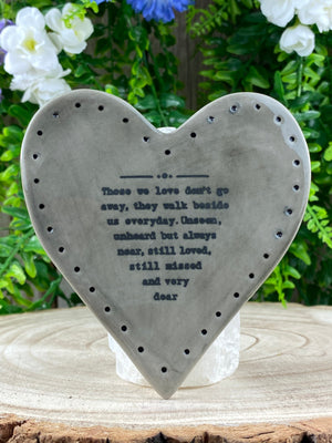 East of India East of india Porcelain Heart Coaster