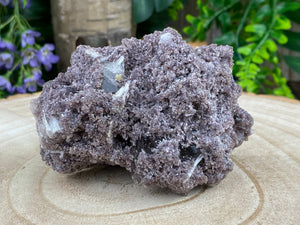 Elements of Avebury Crystal Raw Lepidolite with Quartz