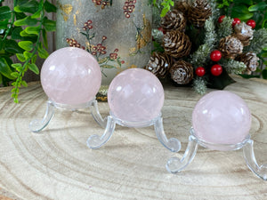 Elements of Avebury Crystals Rose Quartz Mini Sphere