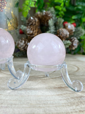 Elements of Avebury Crystals Rose Quartz Mini Sphere