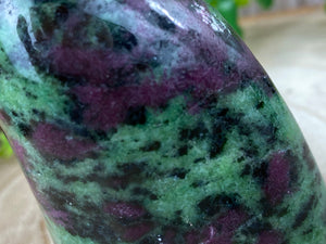 Elements of Avebury Crystal Ruby in Zoisite Freeform