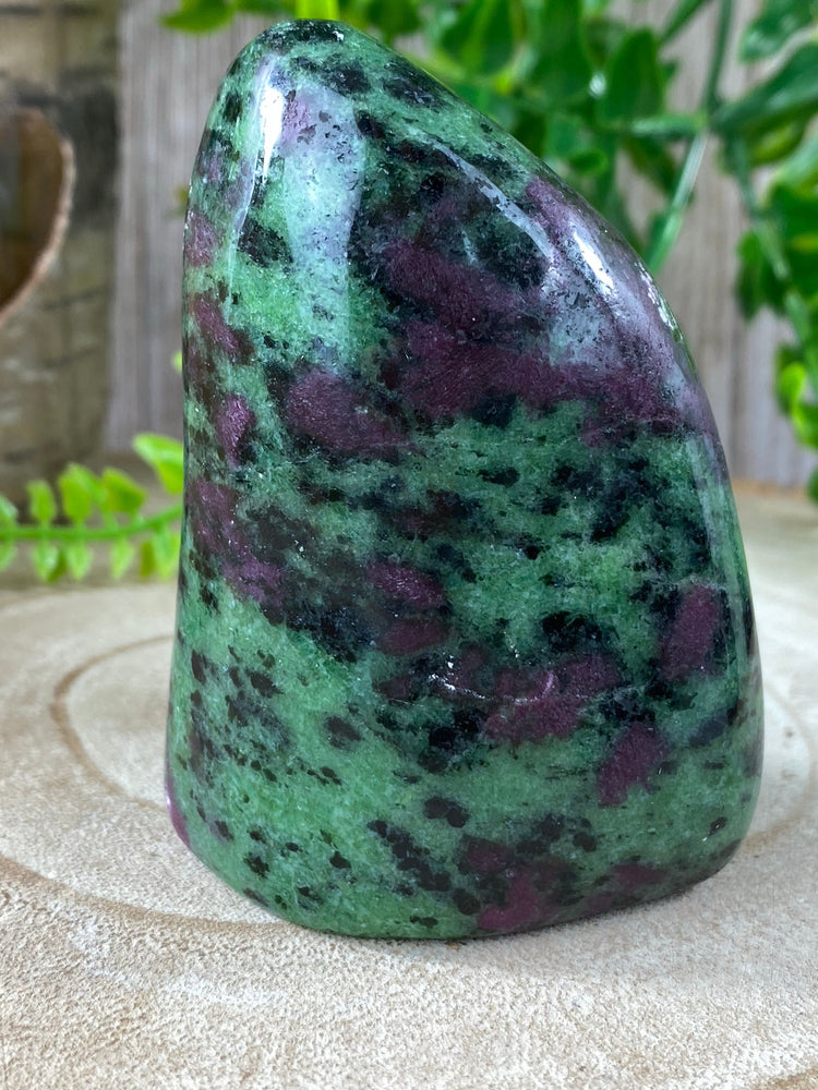 Elements of Avebury Crystal Ruby in Zoisite Freeform