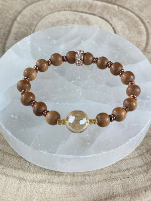 Elements of Avebury Sandalwood Bracelet