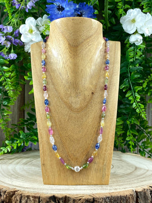 Elements of Avebury Sapphire Necklace