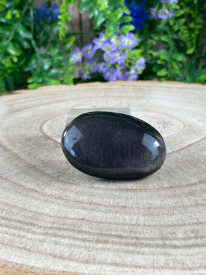 Elements of Avebury Sheen Obsidian Palm Stone