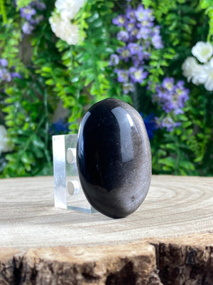 Elements of Avebury Sheen Obsidian Palm Stone